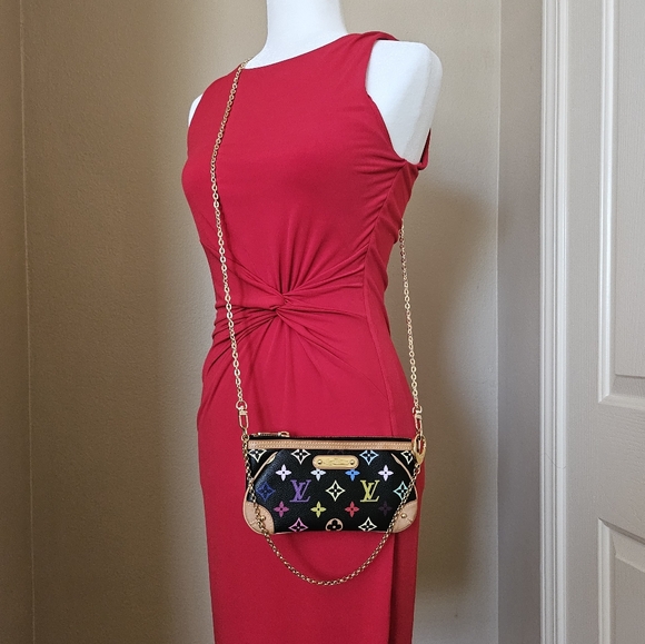 Authentic Louis Vuitton Milla MM multicolor in Excellent preowned condition - Picture 3 of 17